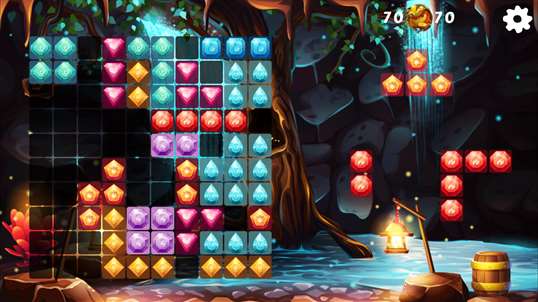 Jewel Block Crush Puzzle screenshot 2