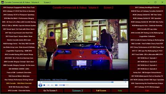 Corvette Commercials and Videos Volume 4 screenshot 5