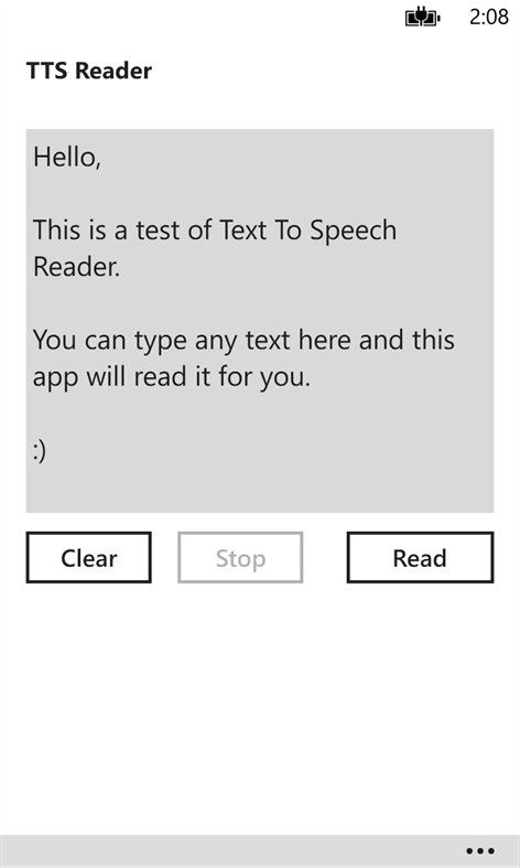 Text To Speech Reader Screenshots 1
