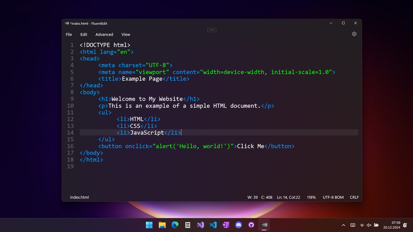 #2. FluentEdit (Windows) By: Julius Kirsch