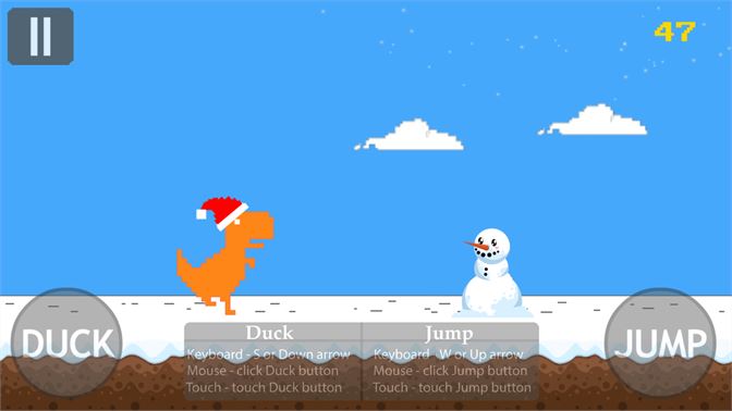Buy Dino runner - Trex Christmas Game Chrome - Microsoft Store