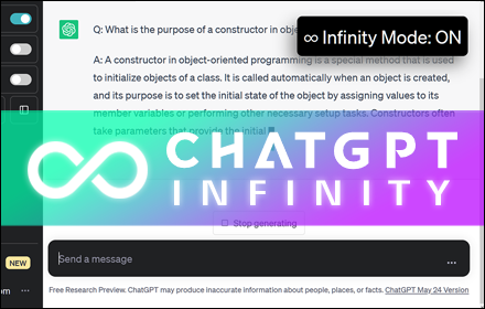 ChatGPT Infinity small promo image