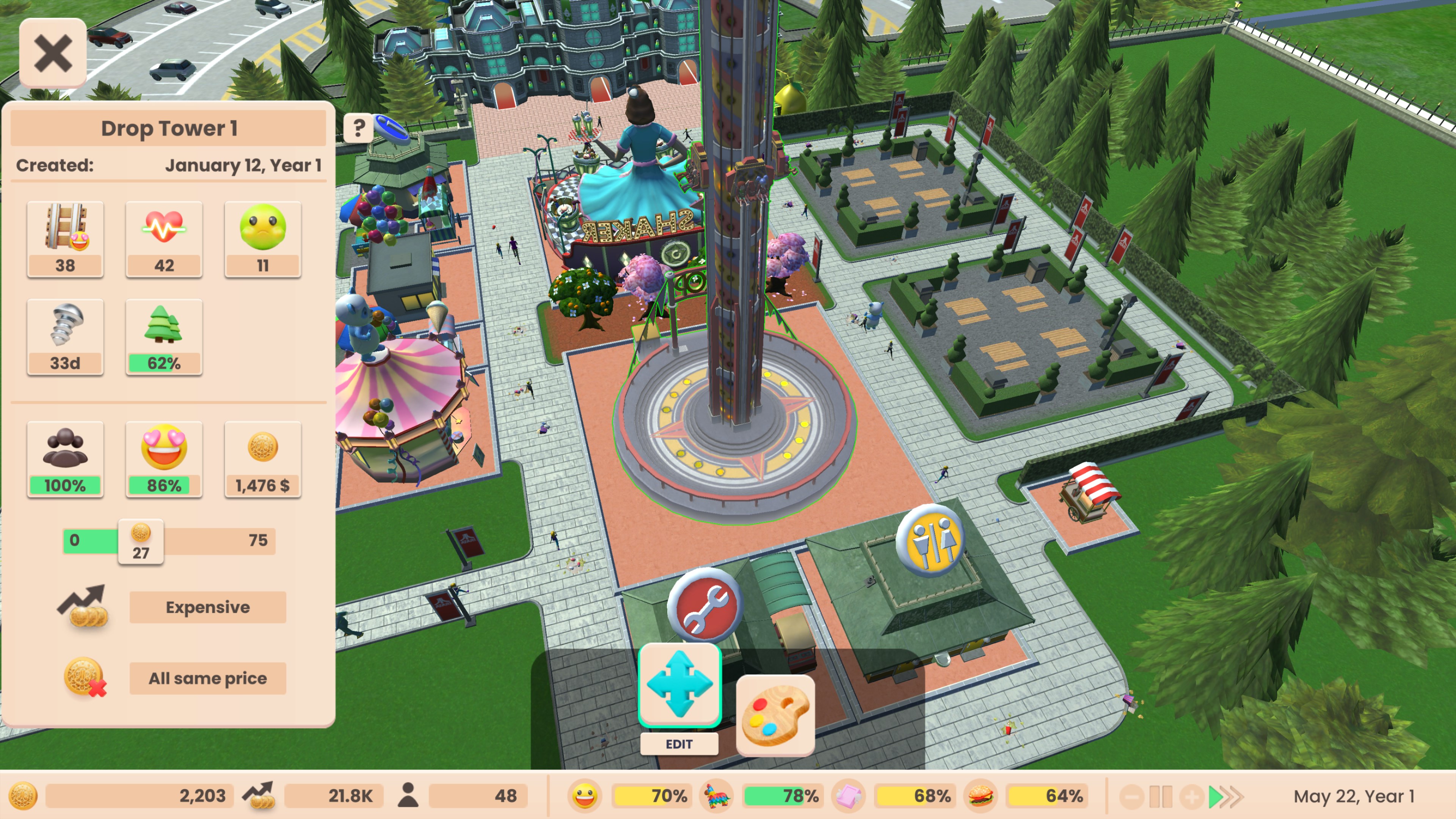 Rollercoaster Tycoon Adventures Deluxe on XOne — price history,  screenshots, discounts • USA