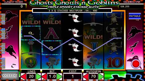 Ghost Ghouls and Goblin Video Slots Screenshots 2