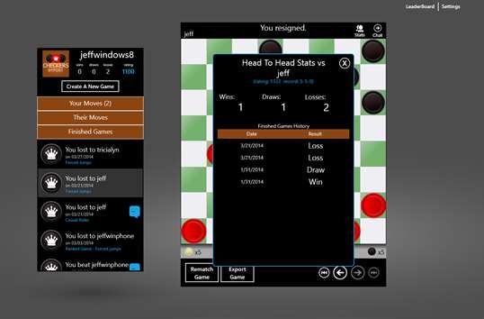 Checkers By Post Free screenshot 5