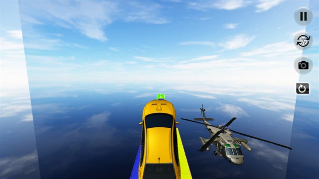 Extreme Impossible Race Car Stunt game screenshot 4