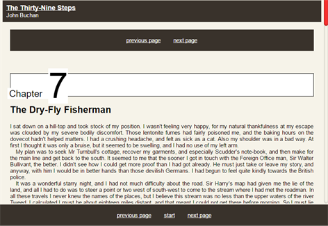 Thirty Nine Steps EBOOK Screenshots 2