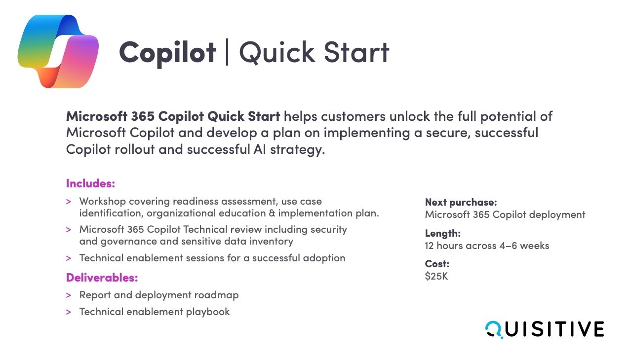 Snapshot 2 of Copilot QuickStart: 2 Week Workshop