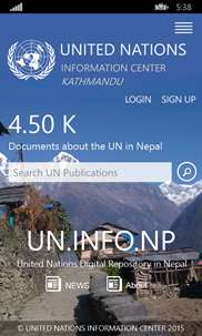 UN in Nepal screenshot 1