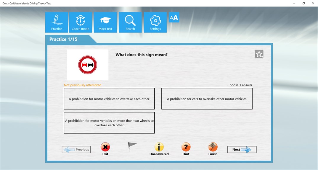 Driver License Test - Microsoft Apps