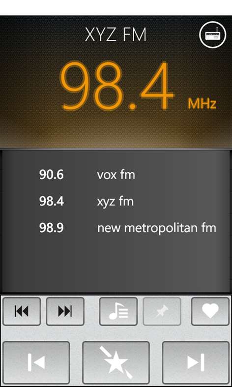 RadioFM Screenshots 1
