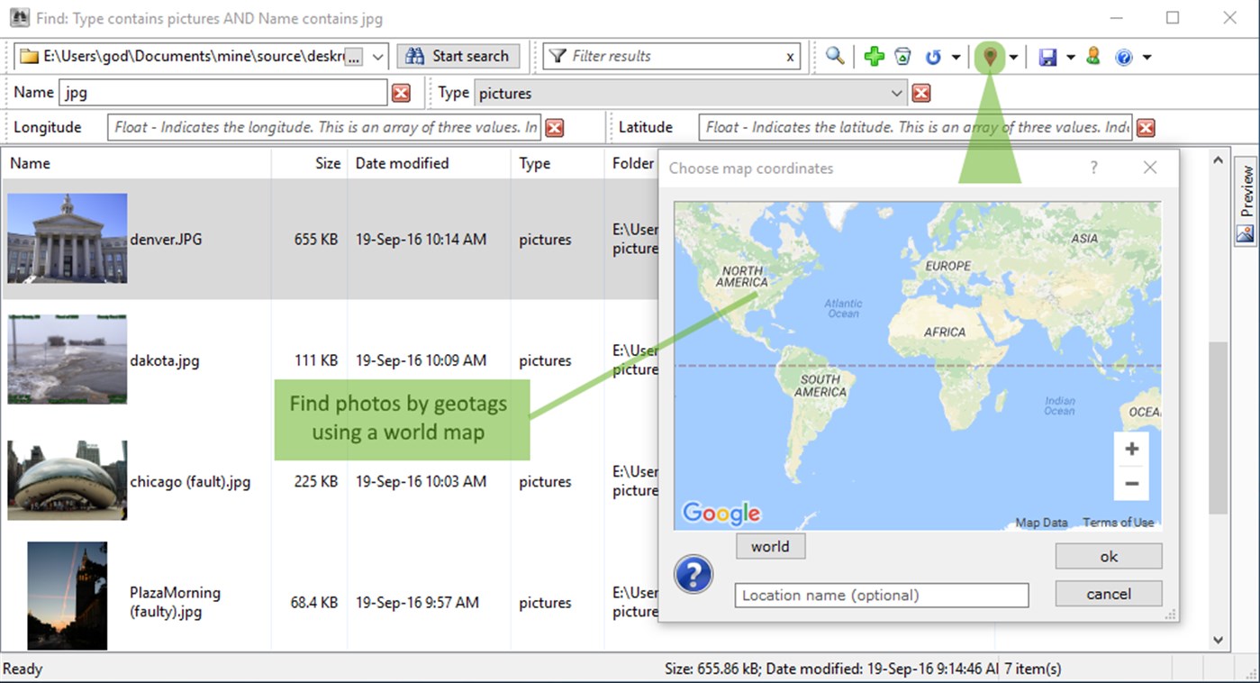 #2. DeskRule - desktop search engine (Windows) By: ZabKat