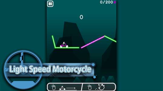Neon Biker screenshot 1