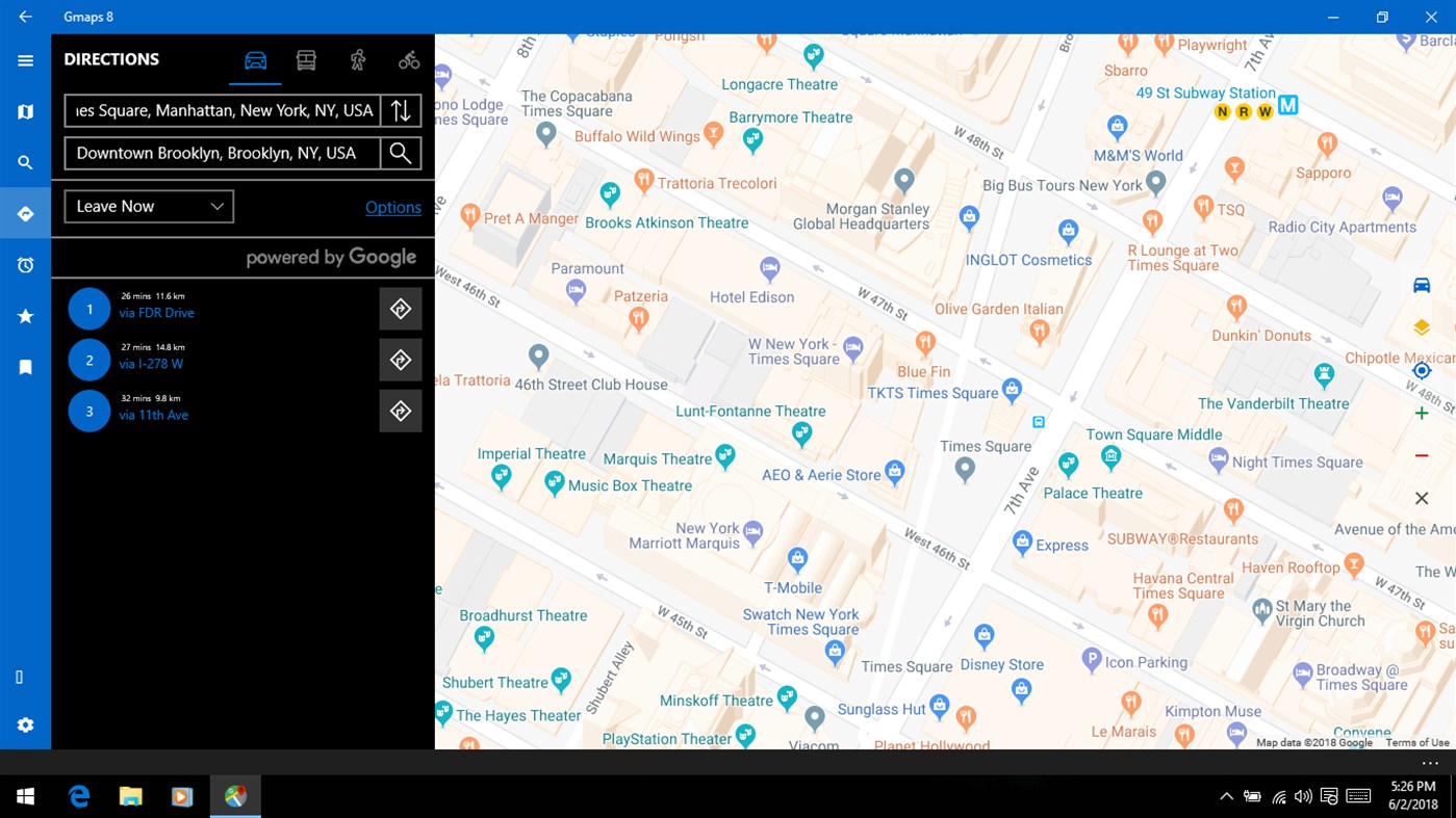 #6. Maps for Gmaps (Windows) De: Rushi