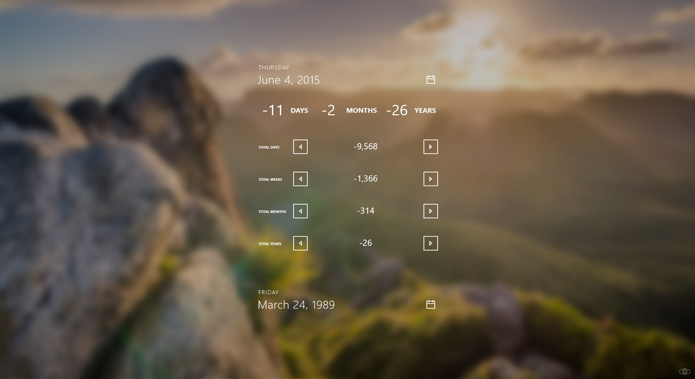 #4. Intelligent Date Calculator (Windows) 由: Just Good Apps