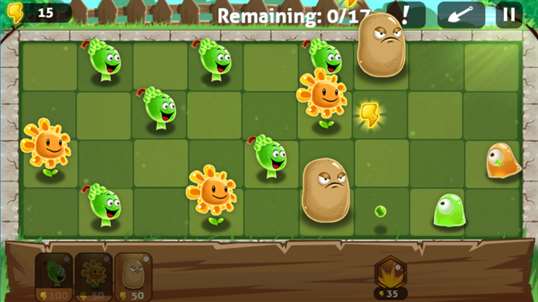 Plants vs Monsters : Zombie Craft screenshot 2