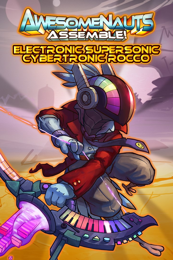 Electronic Supersonic Cybertronic Rocco - Awesomenauts Assemble! Skin | Xbox | Chiave | Privato