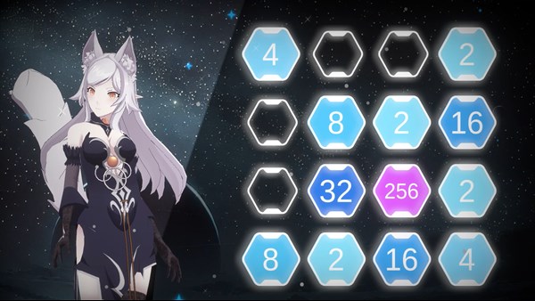 Battle Puzzle 2048 - Space Girls — 4