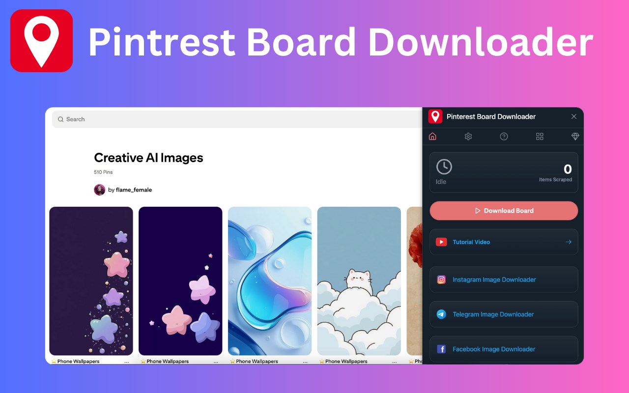 Pinterest Board Downloader