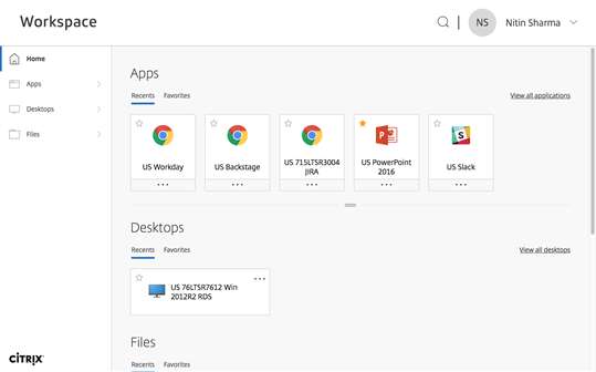 Citrix Workspace screenshot 3