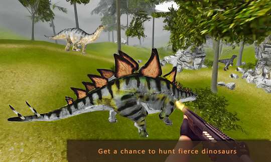 Wild Dinosaur Hunting 3D: Jurassic War screenshot 3
