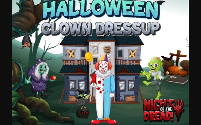 Halloween Clown Dressup Game