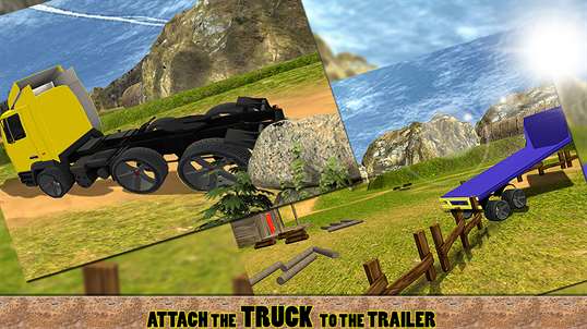 Log Transporter Truck Driver - Forklift Crane Sim screenshot 5