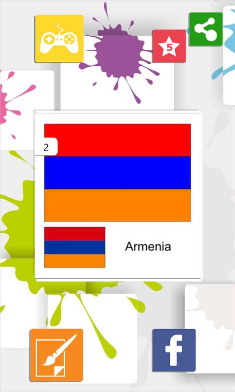 Asian Flags Paint Screenshots 1