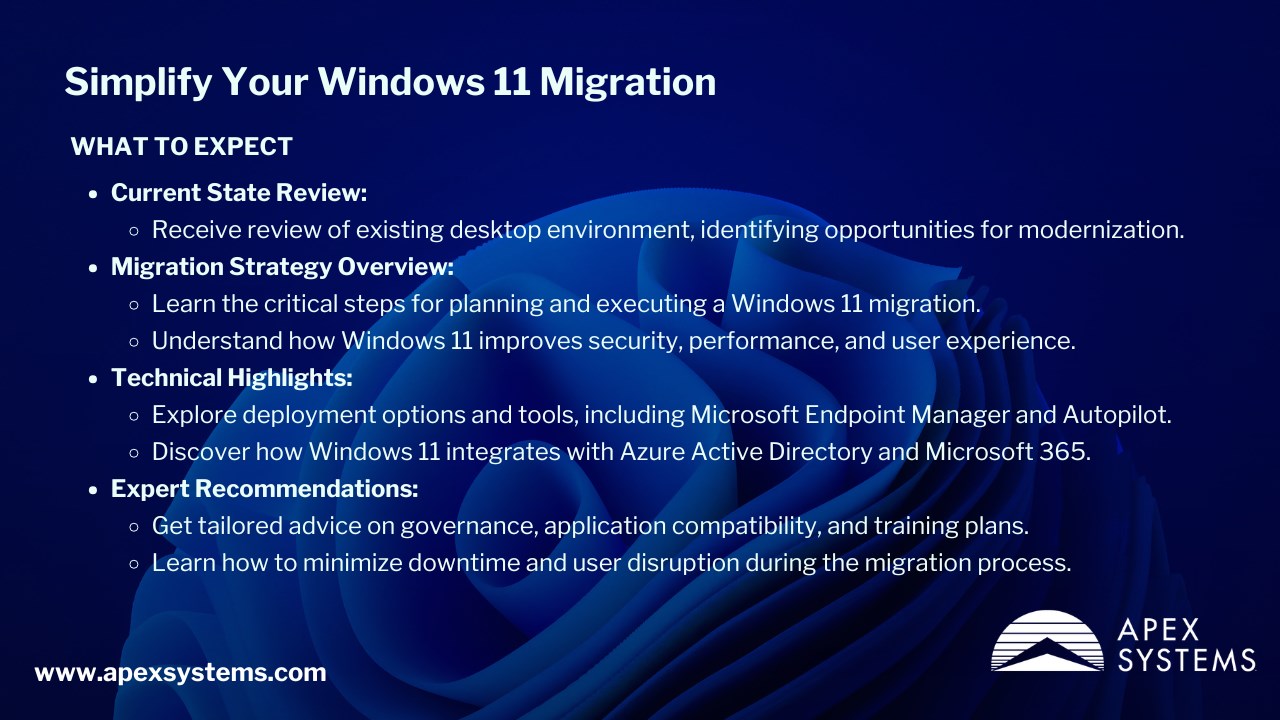 Snapshot 2 of Cloud Endpoint Management Briefing: Simplify Your Windows 11 Migration