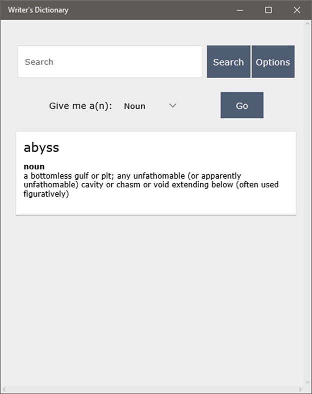 #4. Writer's Dictionary (Windows) 由: ARC APPLICATIONS