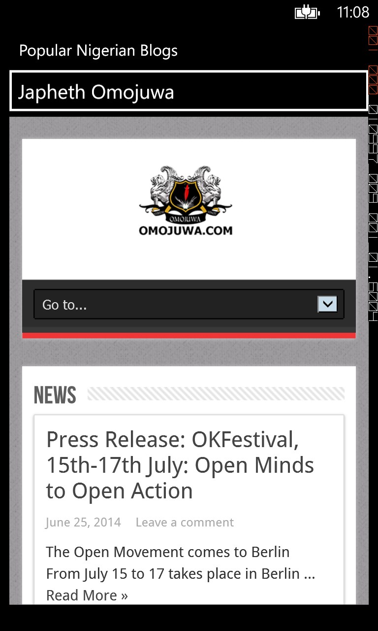 Imágen 5 Popular Nigerian Blogs windows