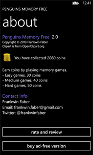 Penguins Memory Free screenshot 4