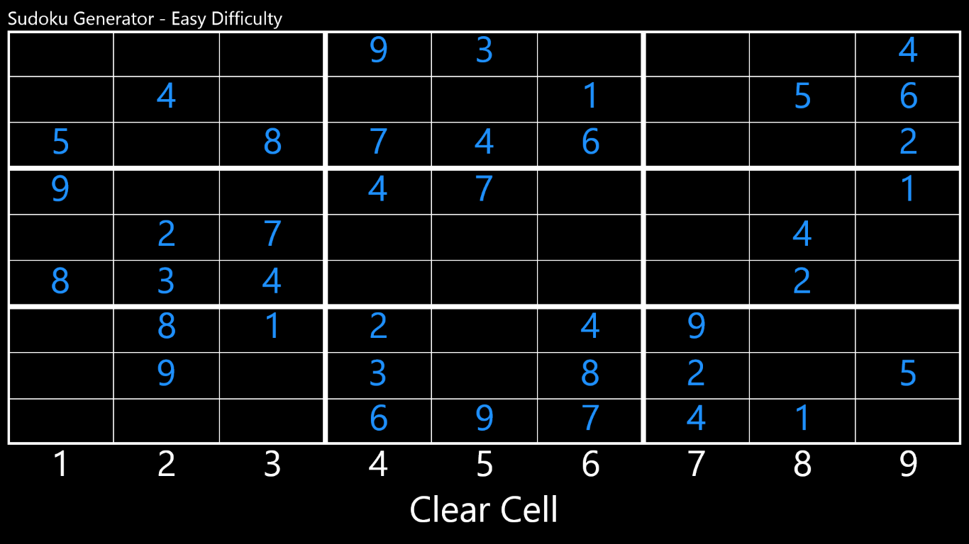 Online Sudoku Generator and Solver for Competitions using Java