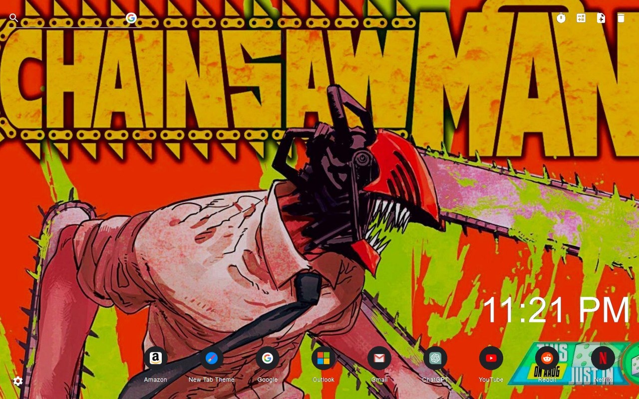 Chainsaw Man Anime Wallpaper New Tab