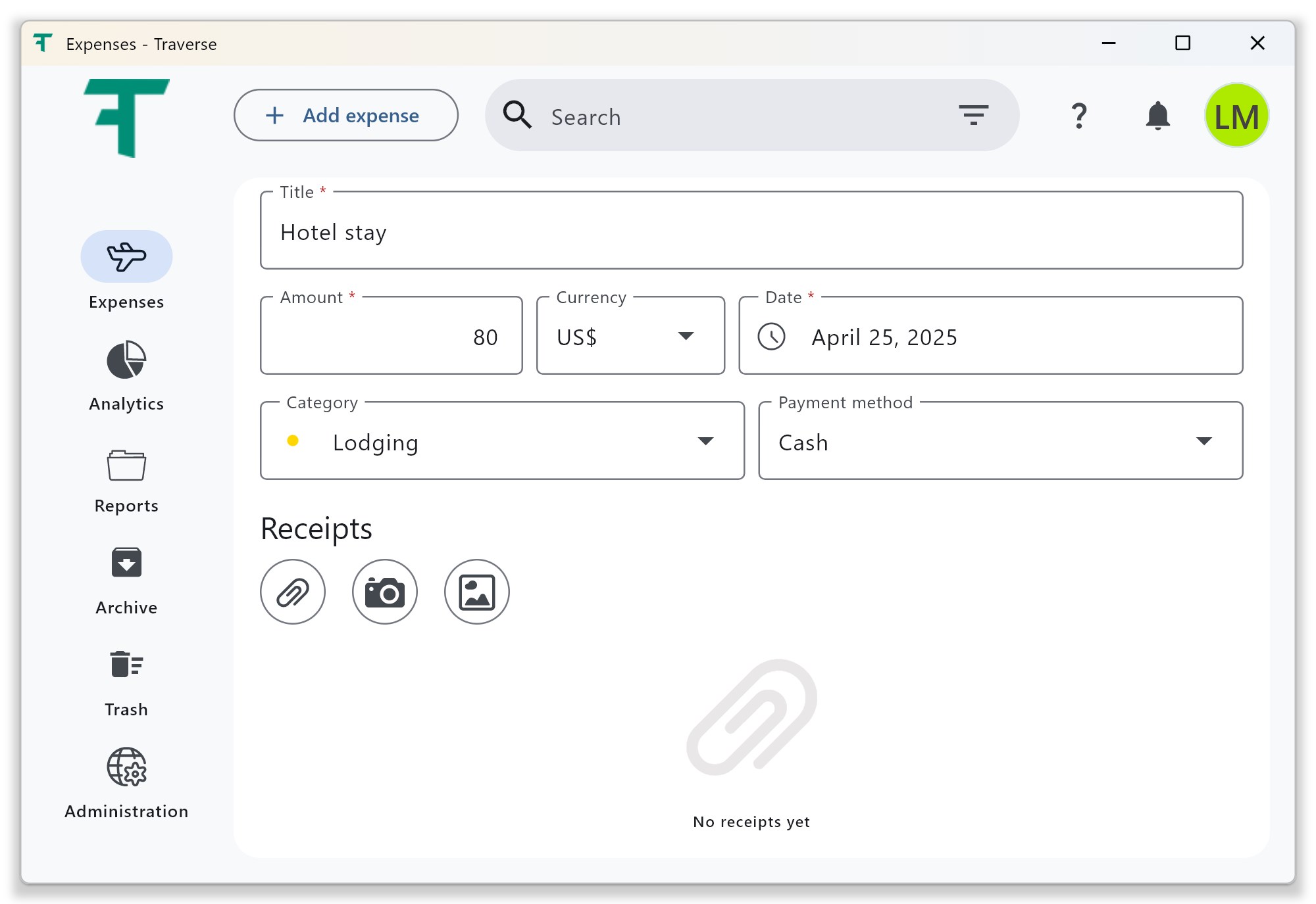 Traverse Expense Tracking下载 - Traverse Expense Tracking电脑应用下载 | 电脑好玩网
