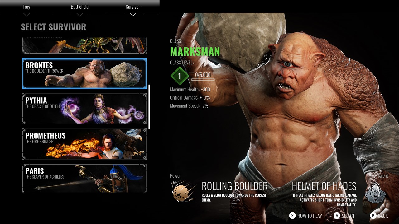 Achilles: Survivor screenshot 3