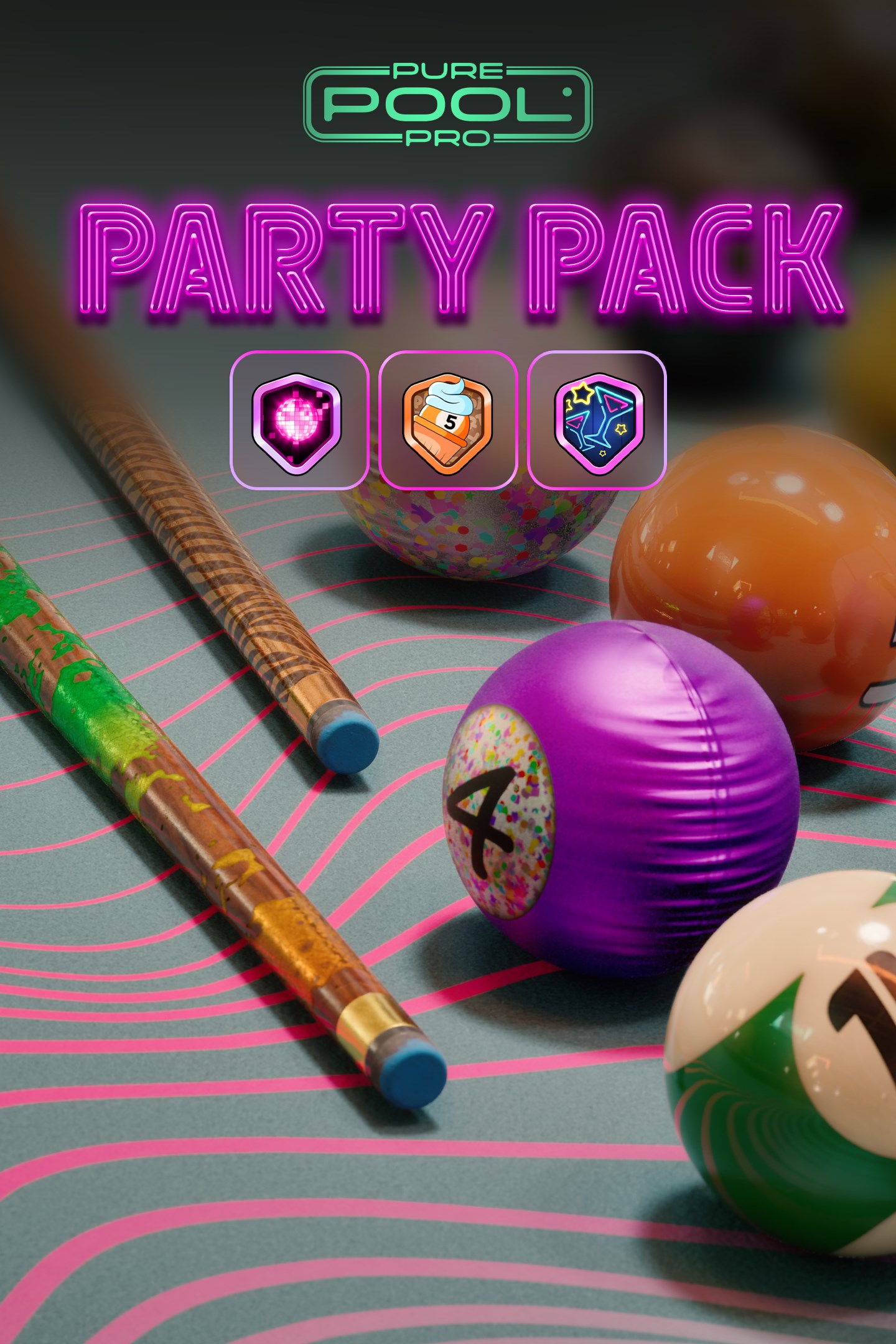 Pure Pool Pro: Party Item Pack | Xbox | Chiave | Privato