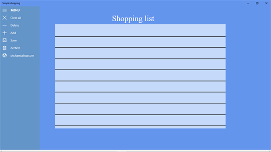 Simple shopping screenshot 3