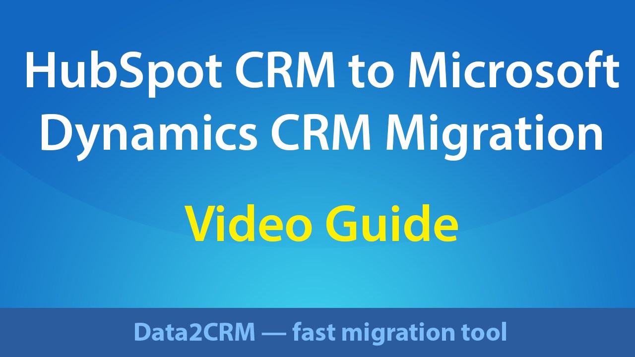 Snapshot 1 of CRM Data Migration and Import