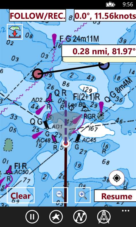 i-Boating:Marine/Lakes GPS Nautical Charts Screenshots 1