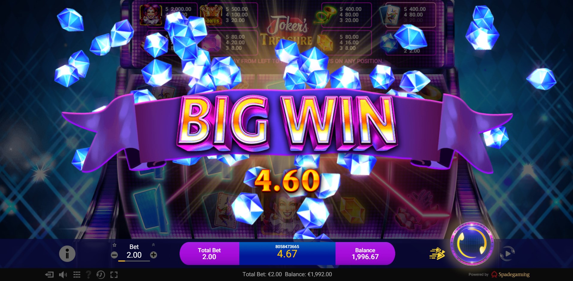Imatge 3 Joker s Treasure Slot windows