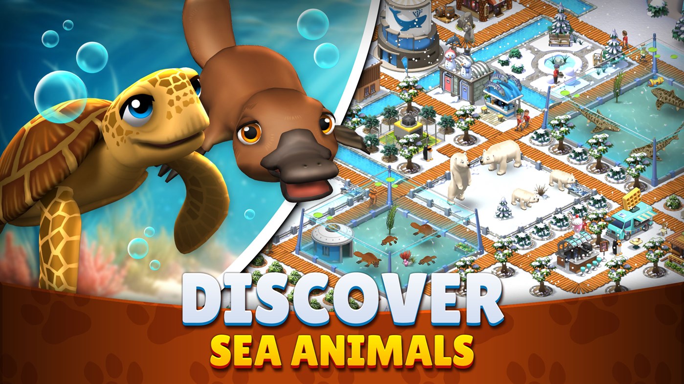 #3. Zoo Island: Wild Family Park (Windows) By: Sparkling Society Games