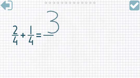 Third grade Math skills - Fractions and Decimals screenshot 4