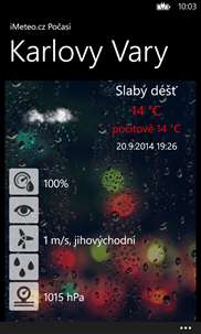 Počasí++ screenshot 5