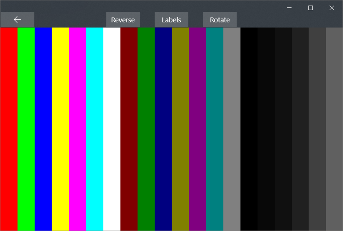#5. MultiMonitor SMPTE ColorBars (Windows) 由: Paul Ghilino