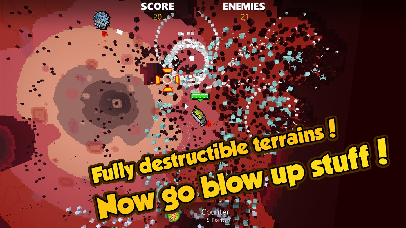 #5. Rocket Riot (Windows) 由: Codeglue