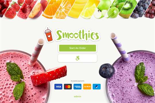 Smoothies Smart Kiosk screenshot 1