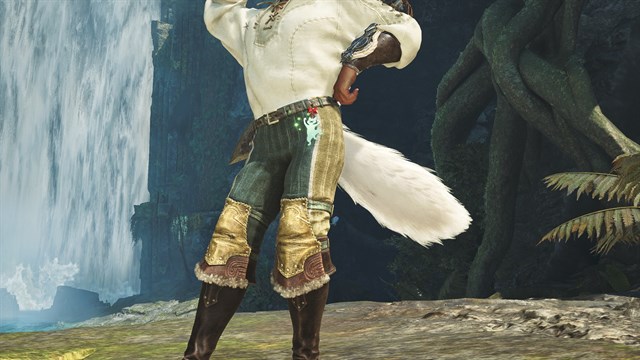 Hunter layered armor: Fluffy Tail screenshot 2