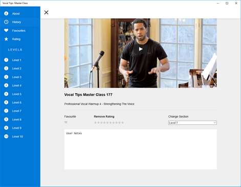 Vocal Tips Master Class Screenshots 2