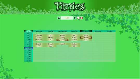 Timies Timetable screenshot 4